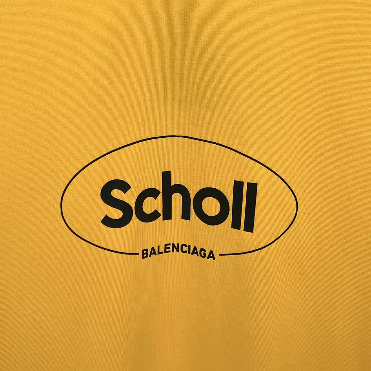 # 25SSNew Arrival Scholl # BALENCI*GA # 260g * 1 1 os Same Style！！ ：3258# Sizes：xs-L ：2 （Black.Yellow）